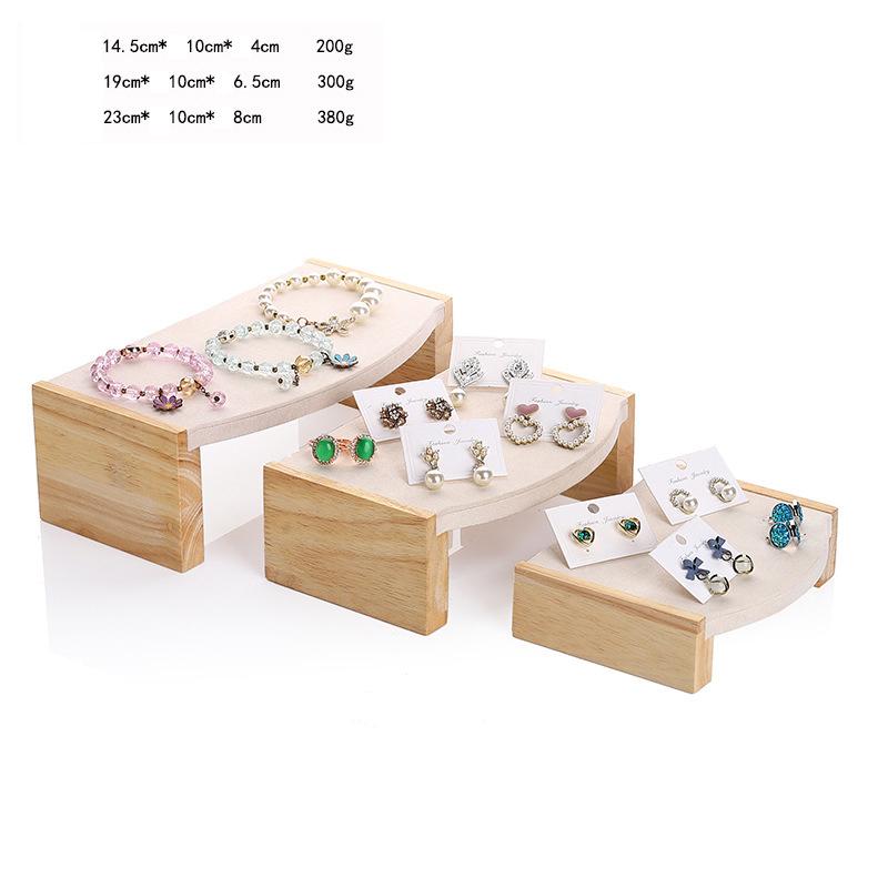 Velvet Jewelry Necklace Rings Pendants Model Bust Show Exhibitor Display Mannequin Stand Organizer Earrings For Woman
