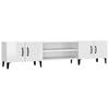VidaXL Meuble TV blanc brillant 180x31,5x40 cm bois d'ingénierie 816266
