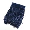 1-10Yards Meetee 18cm Sequin Fringe Trim Tassel Glitter Lace Fringes for Dance Clothes Dresses Decorative DIY Sewing Accessories