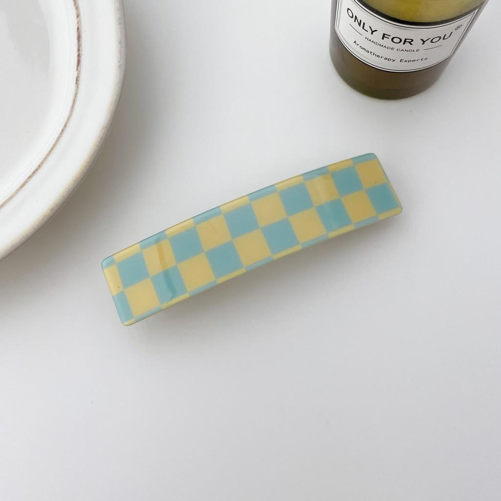 Chic 10.2cm Stylish Square Hairpin For Women Handmade With Retro Design Available In Various Colors Ideal For Fashion And Casual Occasions