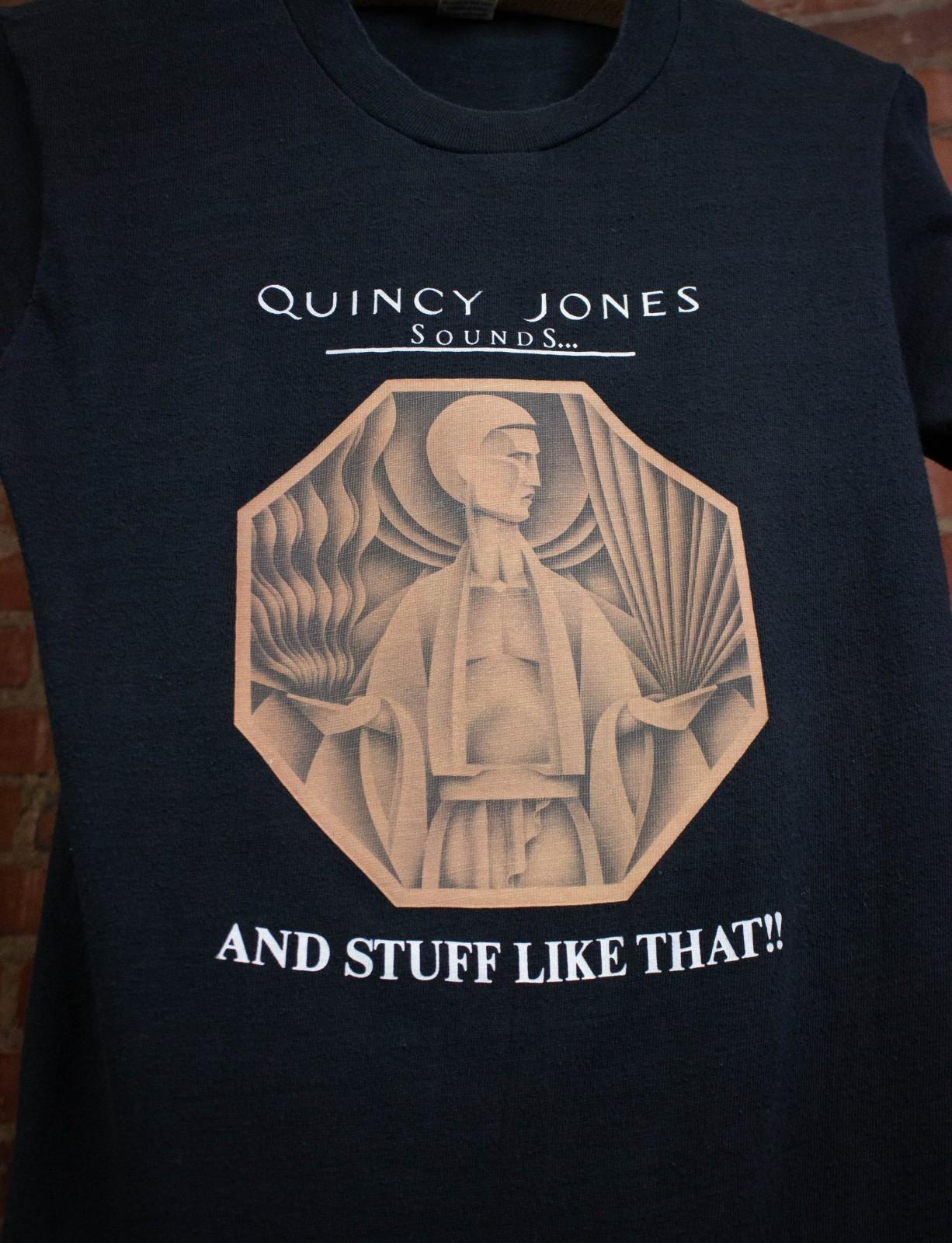 1978 Quincy Jones Sounds Shirt Black Classic Unisex S-2345XL XXL