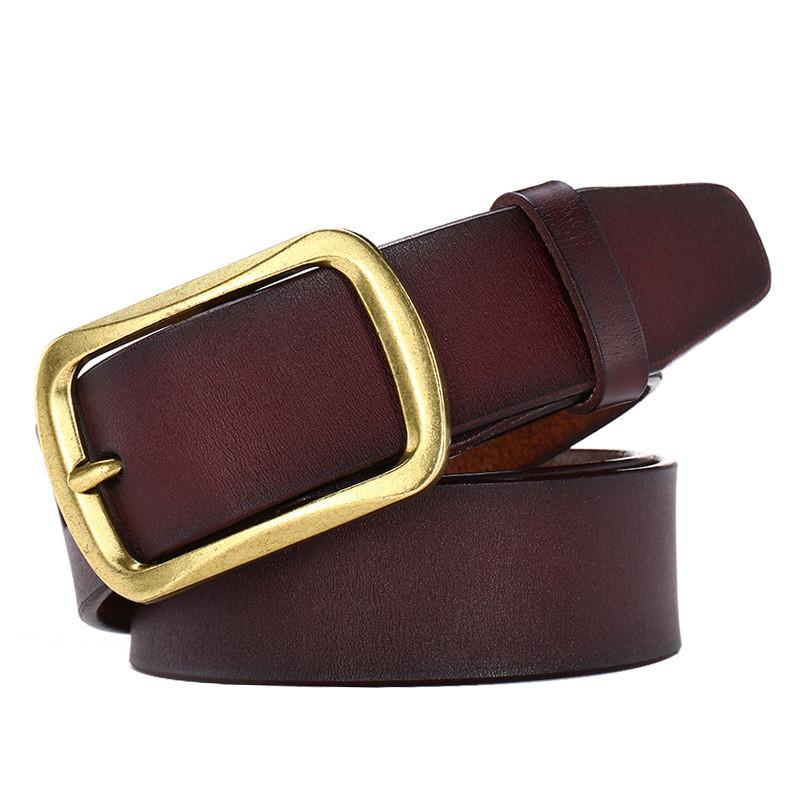 Mens Square Buckle Belt With Classic Alloy Pin Buckle For Casual And Wear Formal