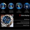 VA VA VOOM Quartz Watch Men Top Brand High Quality Stainless Steel 30M Waterproof Luminous Date Week Sports Business Wristwatches Women Quartz Watch