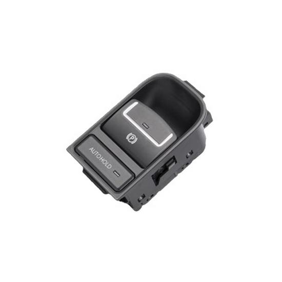 Black Beige Electronic Handbrake Switch for Volkswagen Tiguan (5N0927225AXSJ/5N0927225AXSK).
