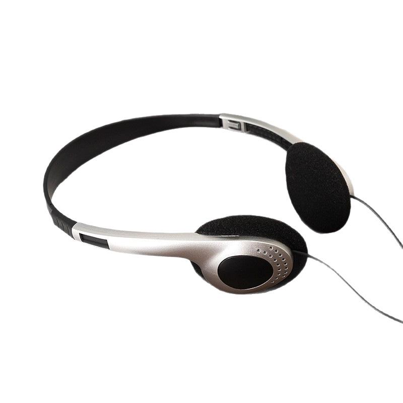 Retro Over-Ear Wired Headphones for Desktops and Tablets - Ideal for Students
