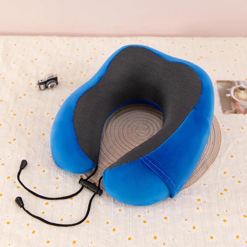 Slow Rebound Travel Pillow,U-shaped Headrest Neck SupportPillow,Nap Pillow Travel Airplane For Office Travel Airplane Amagi