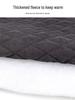 Autumn/Winter Warm Dog Coat with Leash Buckle - Fits Medium/Large Dogs: Shiba Inu, Border Collie, Corgi