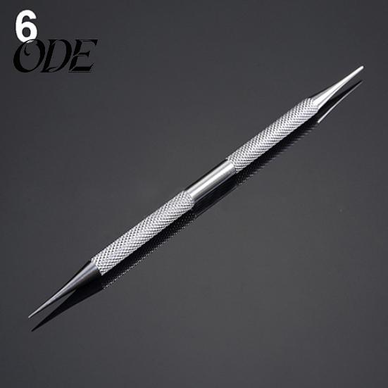 Non-Slip Stainless Steel Pimple Popper Acne Blackhead Removal Needle Tool Silver