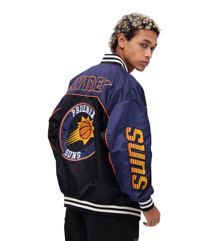 NBA NYLON JACKET M 120 Navy [Avirex] Men's 783-5152010