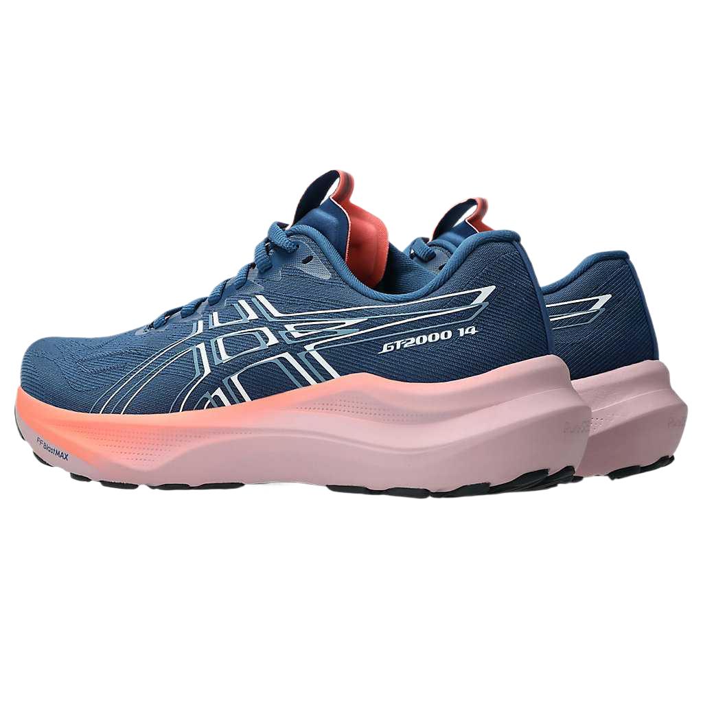 Asics GT-2000 14 Comfortable Thick Sole Shock Absorption Breathable Support Balanced Rebound Low Top Running Shoes Women sneakers 1012B843-402