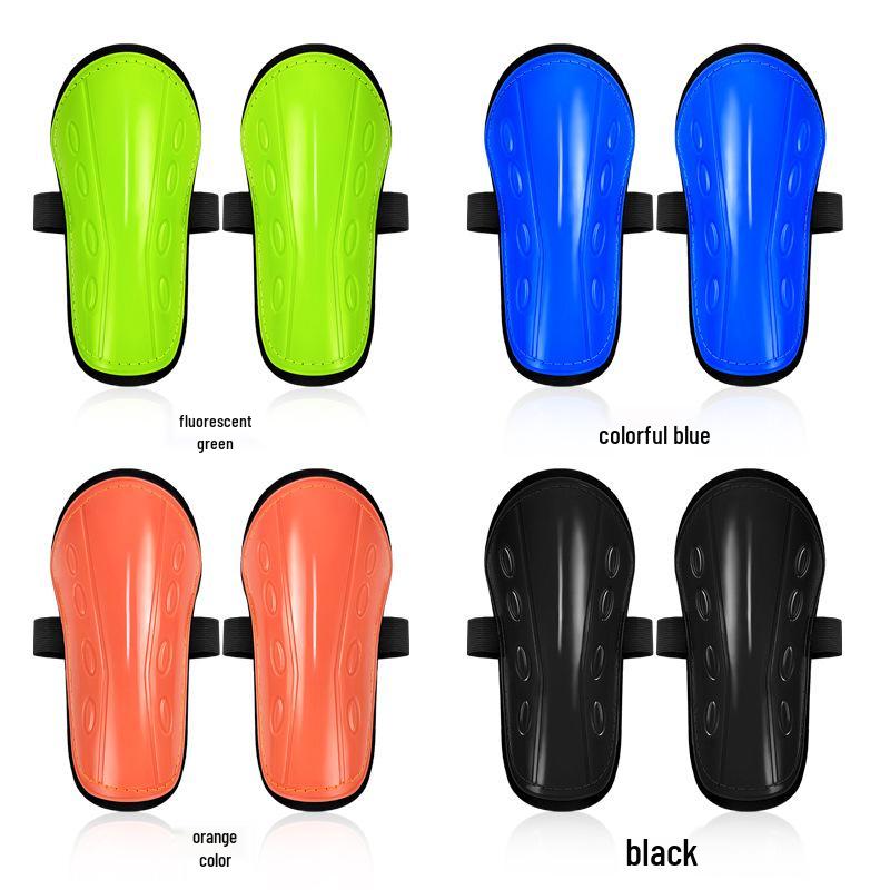 Thickened Anti-Collision Shin Guards for Adults and Kids - Football Training Calf Protectors with Bandage Insert