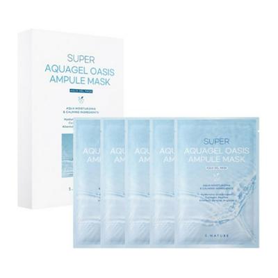 S-Nature Super Aquagel Oasis Ampullenmaskenpackung 30ml, 5 Stück, 1 Stück