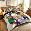 Barboskiny Bedding Quilt Set Quilt Cover Pillowcase Home Decoration Birthday Gift (1 * duvet cover + 2 * pillowcase, without core)