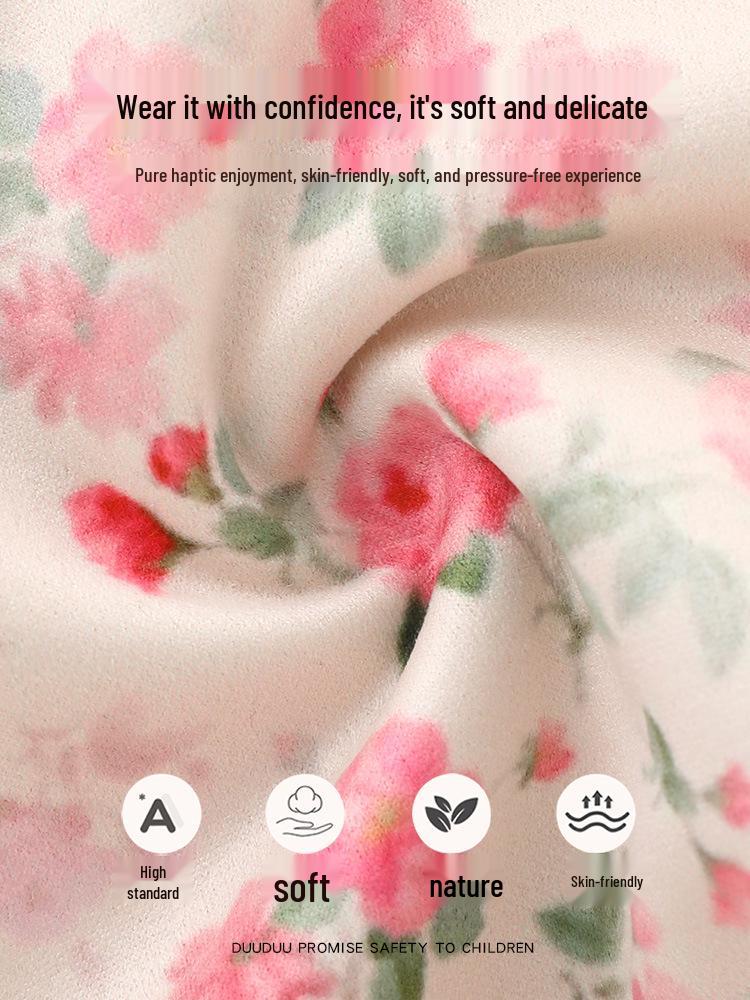 DUUDUU New Year Baby Girl Outfit 2025: Autumn/Winter Toddler Cotton Clothing