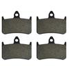 Motorradteile Vorder- und Hinterradbremsbeläge Satz Für Honda VFR400 VFR 400 R3K R3L R3M R3N NC30 1989-1992 Metall- und Messinglegierungen