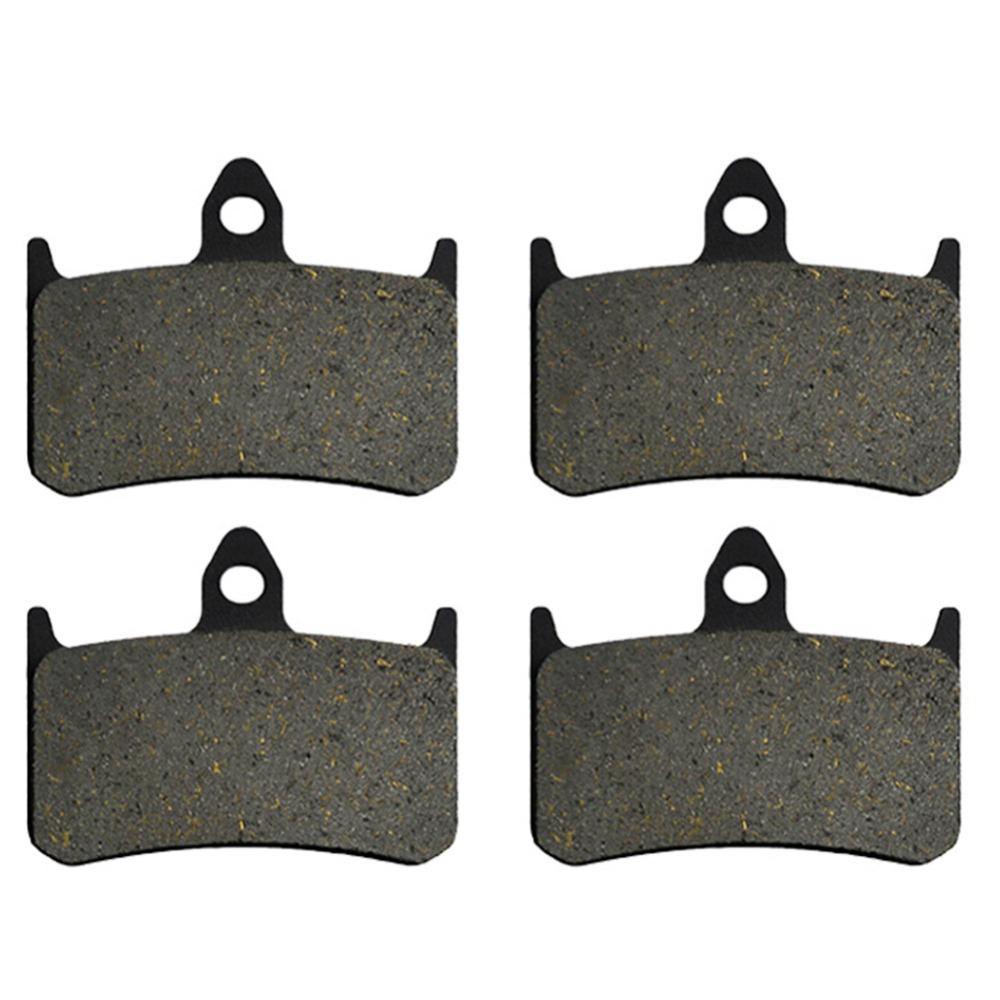 Motorradteile Vorder- und Hinterradbremsbeläge Satz Für Honda VFR400 VFR 400 R3K R3L R3M R3N NC30 1989-1992 Metall- und Messinglegierungen