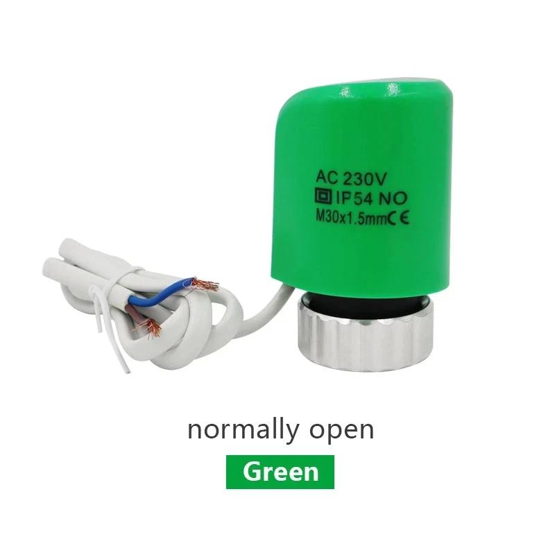 Head Thermal actuator Retardant PC 2 wire connection Controller Electric For Underfloor Heating Manifold High quality