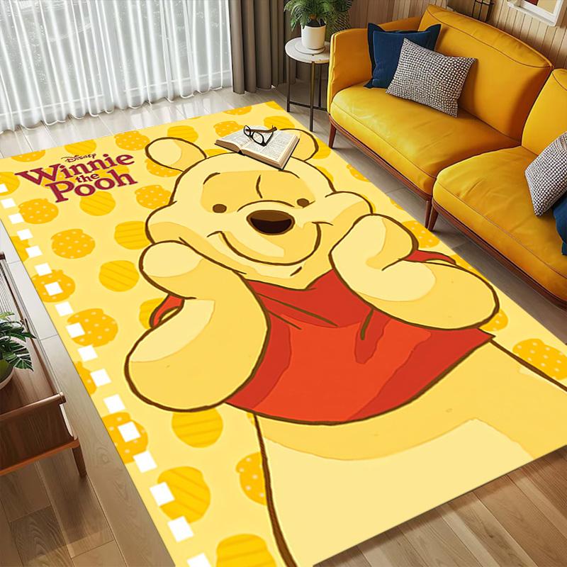 Pooh Bear Living Room Nonslip Area Rug Soft Carpet For Bedroom Game Playroom Sofa Office Home Decor Doormat Christmas Gift C926397