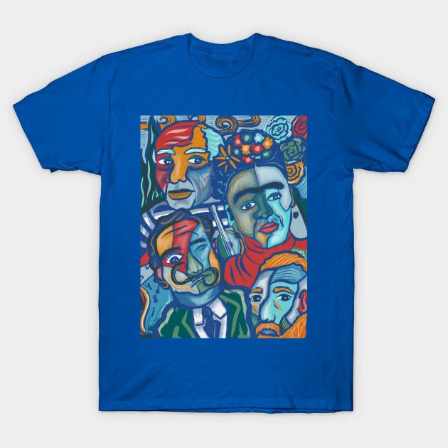 Unisex Fashion TShirt Dead Artists Print TShirt Plus Size XS-6XL T-Shirt 100%Cotton Tops O Neck Short Sleeve Tees