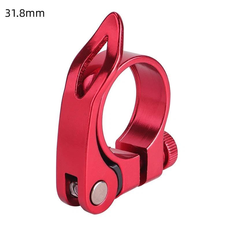 Bike Seat Post Clamp Quick Release Aluminum Alloy Bicycle Seatpost Lock 31.8Mm 34.9Mm Cycling Accessories 1Pc