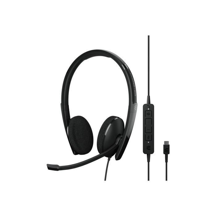 Náhlavní souprava Epos Sennheiser Adapt 160T USB-C II - černá - TU