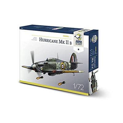 Arma Hobby Scala 1/72 Royal Air Force Hawker Hurricane Mk.2b Kit Modello in Plastica ADL70043
