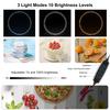 40cm Folding Portable Ring Light USB Photo Lighting Studio Shooting Tent Box with 6 x Color PVC Backdrops, Size: 40cm x 40cm x 40cm