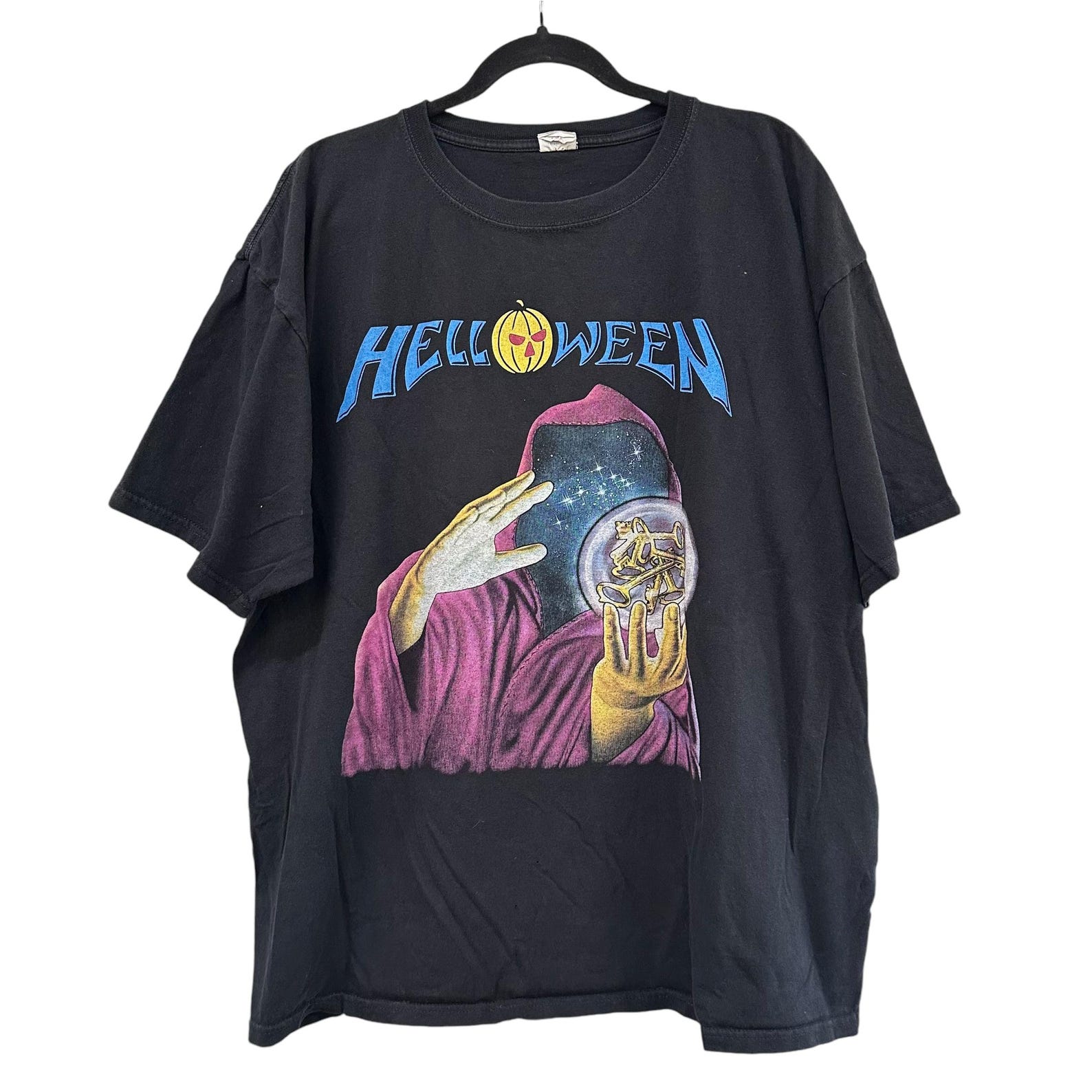 2000s Helloween Seven Keys Tour 87 T shirt Sz 2XL (A7542) S