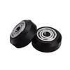 5/10/20 PCS Roue CNC POM Poulie POM Avec Roulement 625ZZ Roue Dentée Ronde Passive Roue Perlin pour Profil Ender 3 CR10