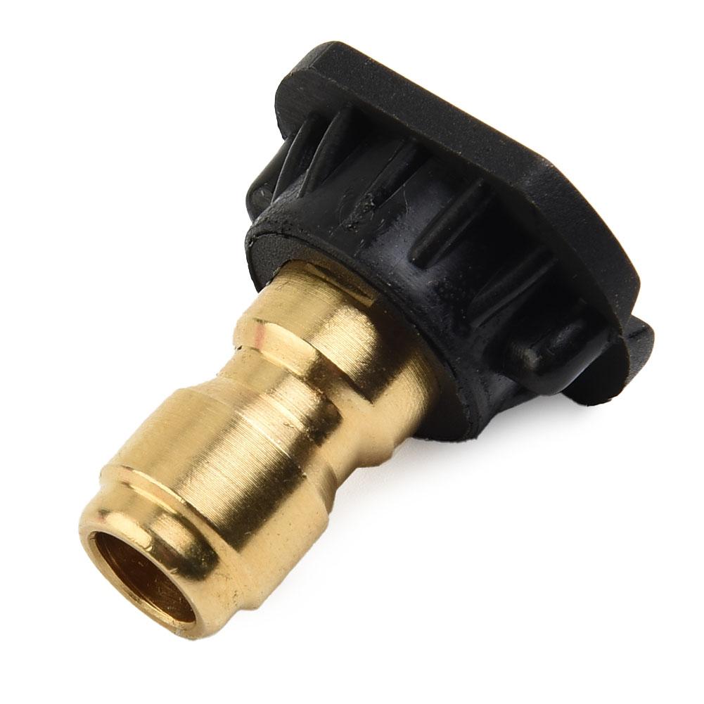 5PCS 1/4inch Pressure Washer Spray Tips Nozzles Quick Connect Garden High Pressure Washer Spray Nozzle 0 15 25 40 Degree