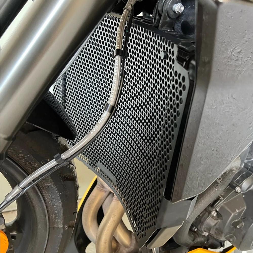 Für Street Triple StreetTriple 765 R RS 2024 Moto2 Edition Motorrad CNC Kühlergrill Schutzabdeckung Kraftstofftank Schutz