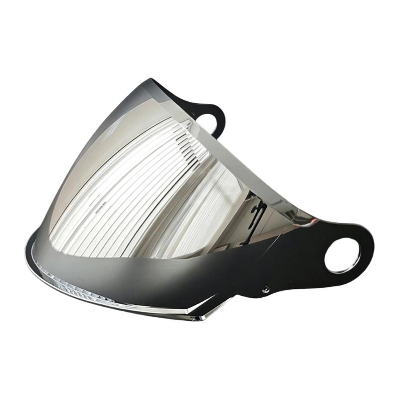Polycarbonate Front Cover for OF616 Helmets, Lens Change Part with Wide Front Coverage for Daily Road Use and Quick Install