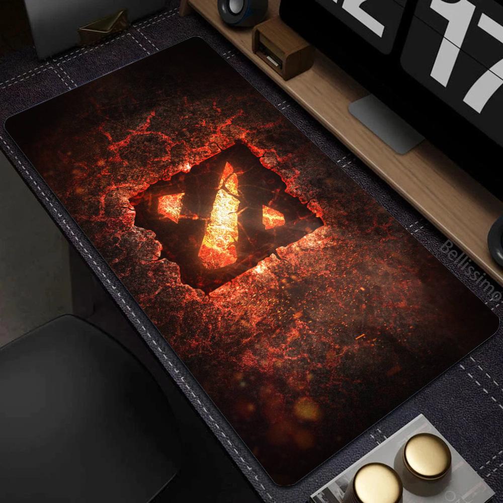 DOTA Mauspads Computer Gamer Gaming Mauspads Großer Tischteppich Verriegelte Kante Computer Laptop Zubehör Tastatur Schreibtischmatte