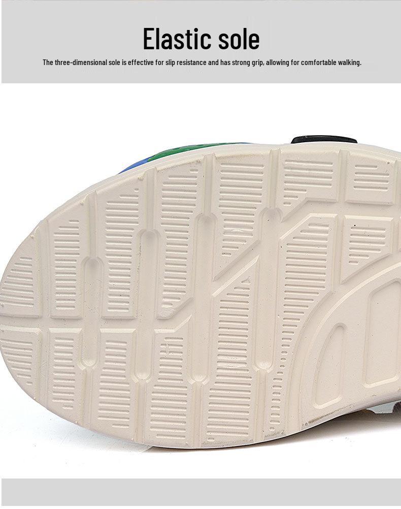 Herren Sommersandalen Atmungsaktiv - Outdoor Strandschuhe, Größe 45, Dicksohlige Freizeit-Hausschuhe
