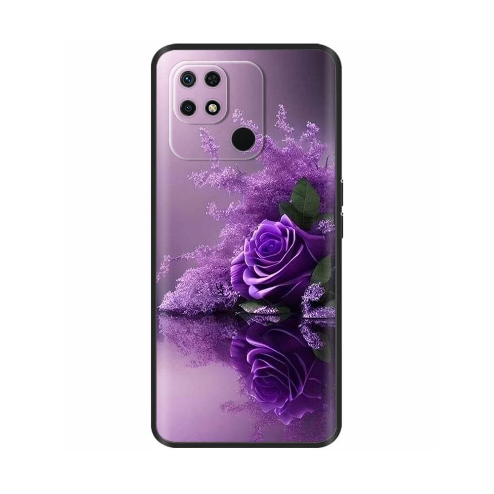 Pour Redmi 10C Coque Mignon Dessin Animé Silicone Liquide Souple Boîtier de Téléphone Pour Xiaomi Redmi 10C Coque Arrière redmi10C 10 C Coques Fundas