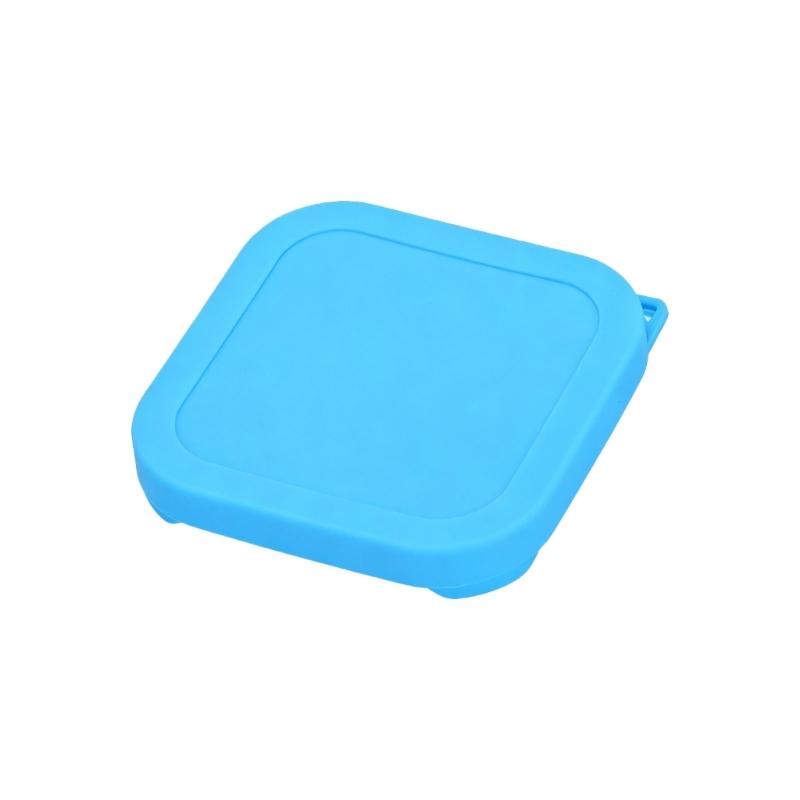 Food Grade Silicone Covers For Leftovers And Meal Preparation Replacement Lids for Square Glass Bowls Containers