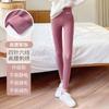 German Fleece Leggings Women's Thermal Wool Pants Double-sided Fleece Inner Underwear Large Size Thin Winter Comfortable Trousers