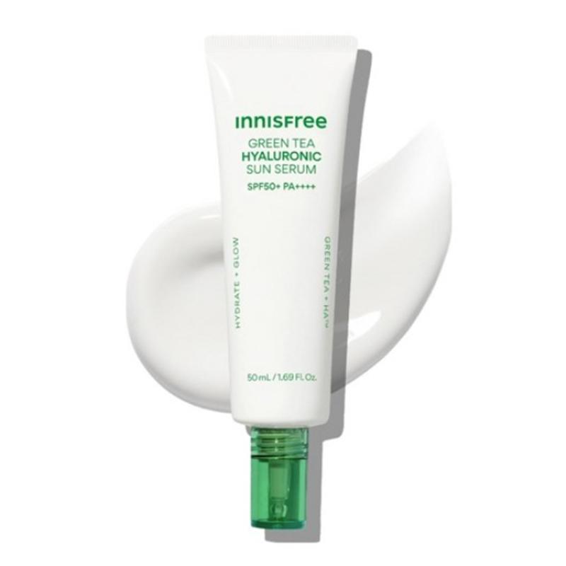 

Innisfree Green Tea Hyaluronic Acid Calming Sun Serum SPF50+ PA++++ 50ml