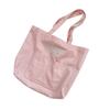 Summer Lazy Wind Embroidered Bow Canvas Tote Bag Women's Large Capacity Commuter Shoulder Bag Class Bag