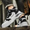 Fashion New Rotating Buckle Men High Top Works Boots Autumn Outdoor Non Slip Wear-resistant Casual Sneakers Man Breathable Running Shoes
