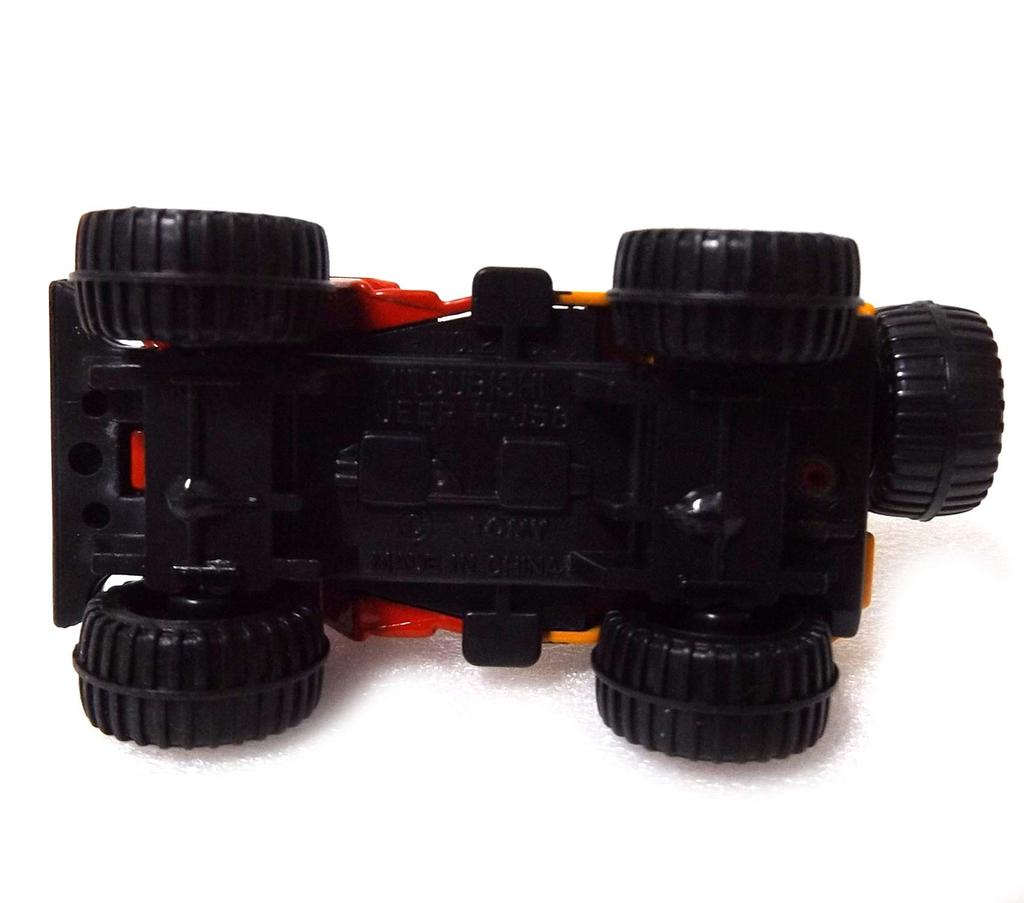 Tomy Tomica Mitsubishi Jeep Bigfoot Red 25