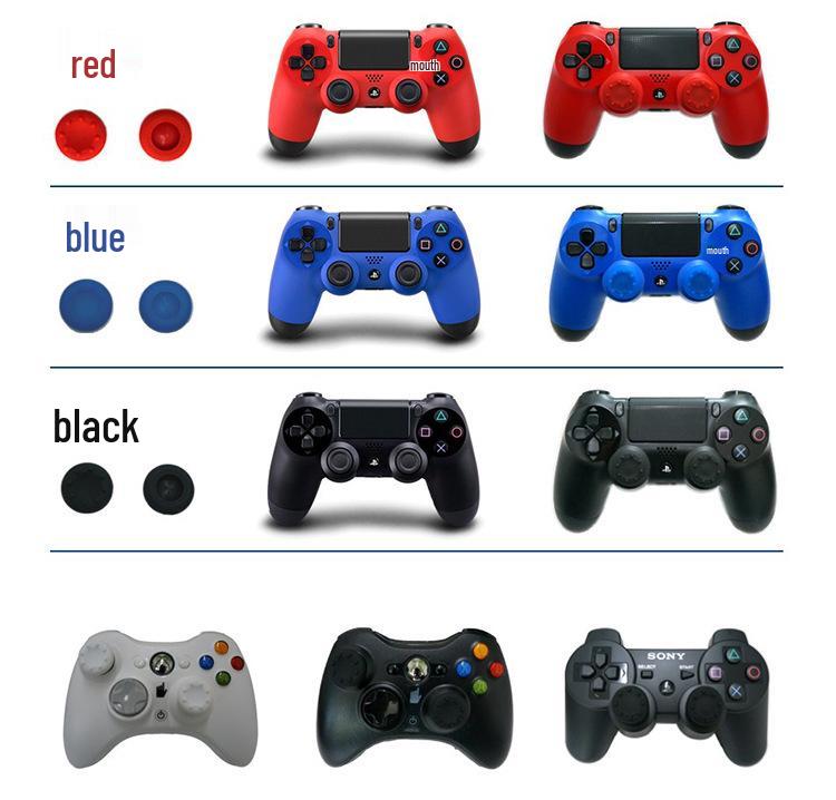 Gripuri de silicon pentru degetele mari pentru controlere PS4/PS5/XBOX/One/Switch