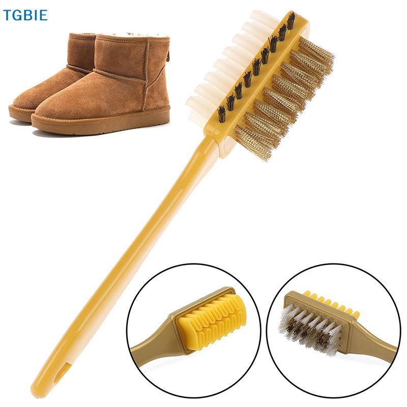 [TL][TL]3-Sided Cleaning Brush Rubber Eraser Set Fit Suede Nubuck Shoes Boot Cleaner