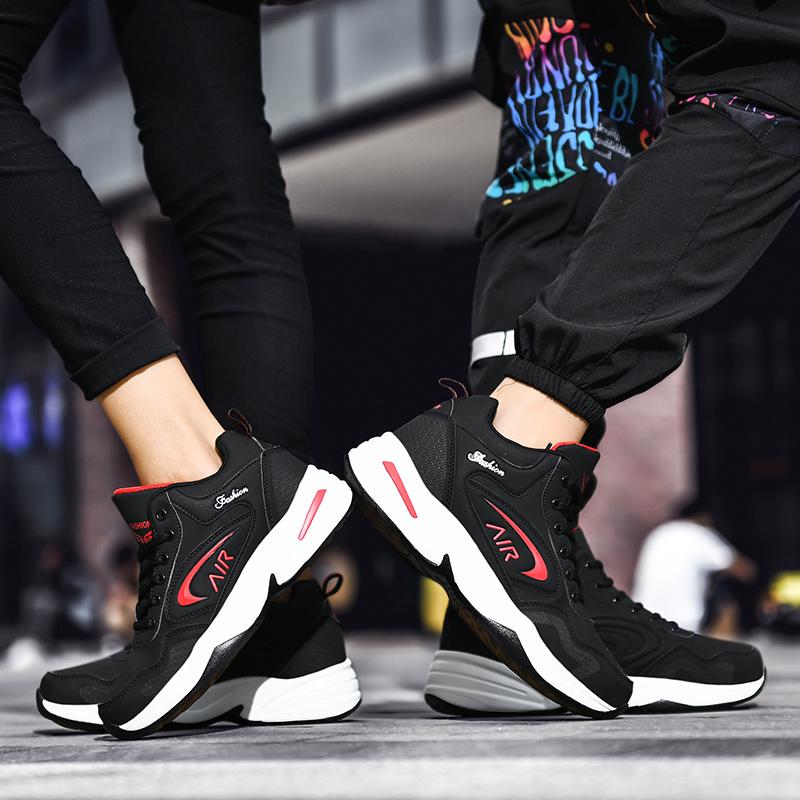 winter leather sneakers