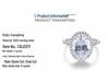Pigeon Egg Diamond Ring: European & American Style, S925 Sterling Silver, High-Carbon Diamond, Fashion Banquet Ring for Women