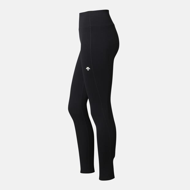 Descente Women'S Mid-Rise 9.5-Length Leggings Black Sr122Pkl11