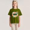 Bedrucktes Kurzarm-T-Shirt mit Rundhalsausschnitt für Kinder