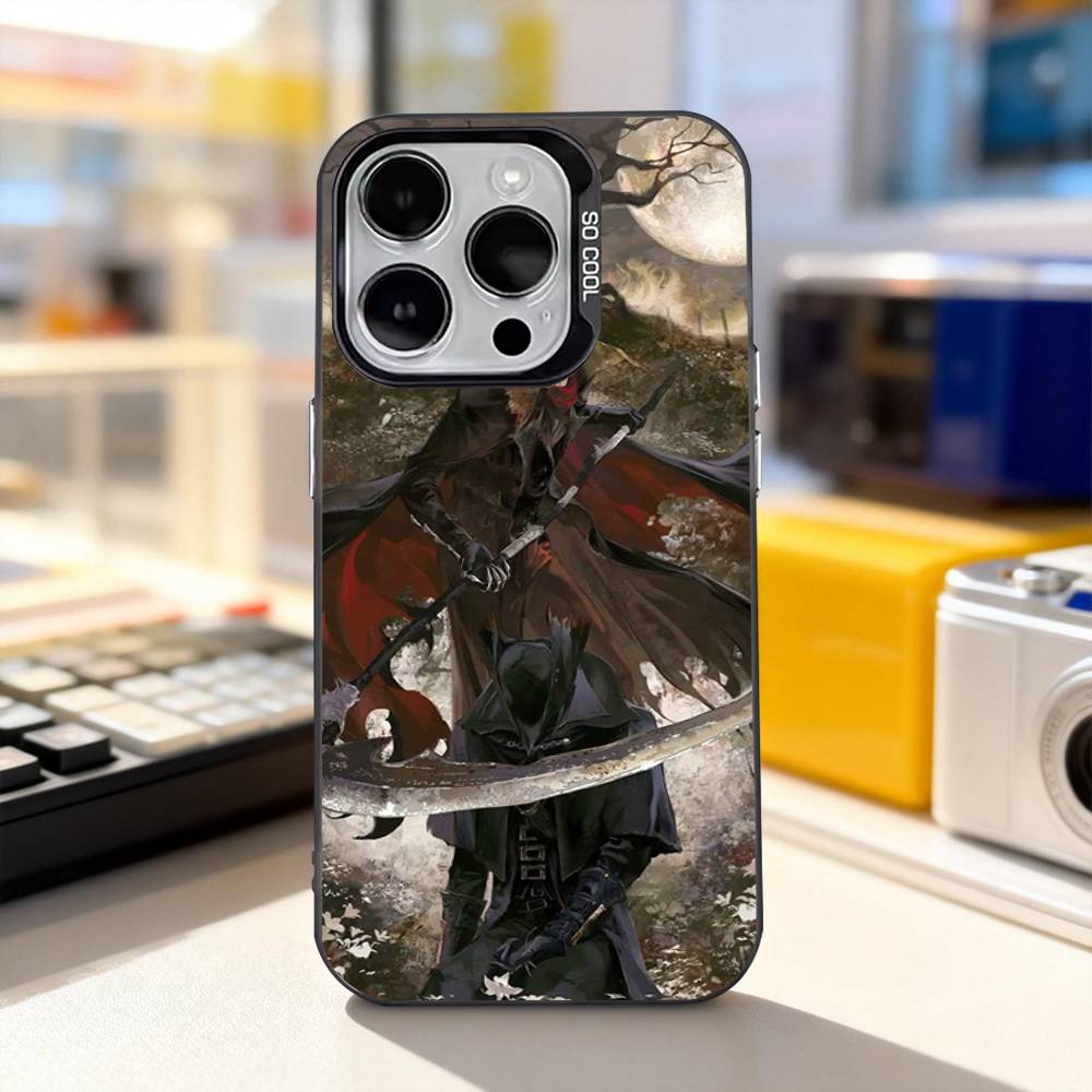 

Game B-Bloodborne Cool For iPhone 17,16,15,14,13,12,11,Pro,Max,Plus,E,Air,Mini Anti Fall Black Matte Hard Bumper Phone Case iPhone16plus