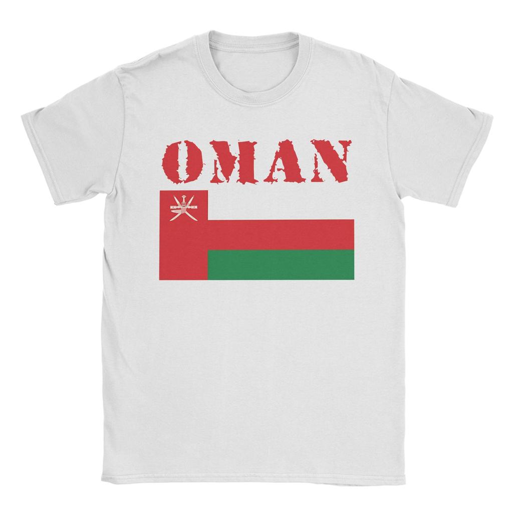 Streetwear T-shirt Zomer Oman Vlag Populaire T-shirts Katoenen T-shirt voor Heren Y2K Leuk Grote Maten 6XL Korte Mouw Kleding
