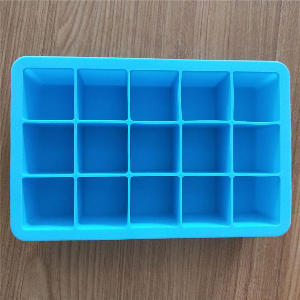 New 15 Cells DIY Maker Silicone Ice Cube Maker Chocolate Mold Ice Blocks Maker Ice Cube Trays Molds